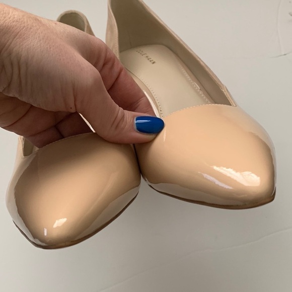 NWOT Cole Haan Highline Natural Tan Half Vamp Heels Pumps - Picture 9 of 12